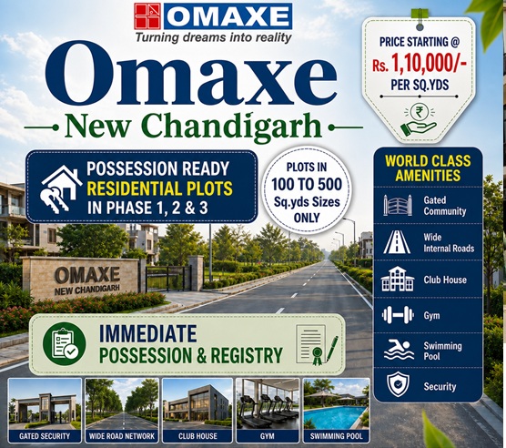 Omaxe Plots New Chandigarh residential plots