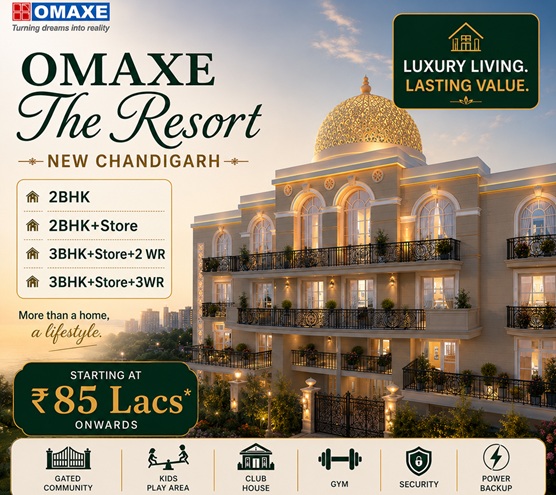 Omaxe The Resort New Chandigarh flats